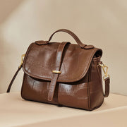 Sable Leather Crossbody Shoulder Bag