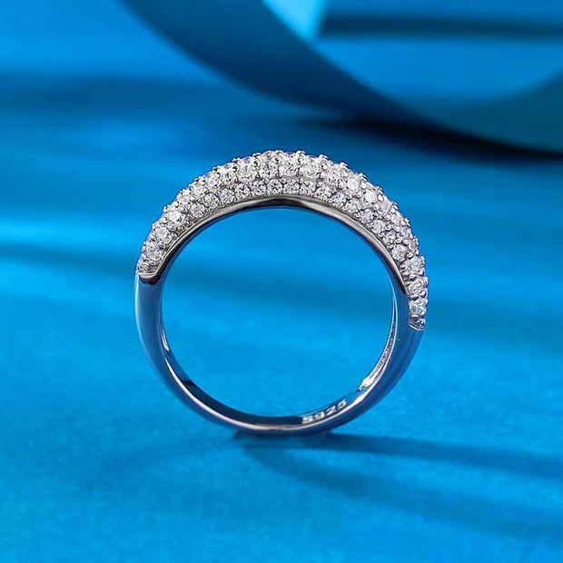 Full Rhinestone Zircon Ring For Women