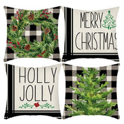 Christmas Elk Pillowcase - Modiniva LLC