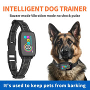 Smart Automatic Anti Barking Dog Collar Rechargeable Bark Home, Pets, Appliance