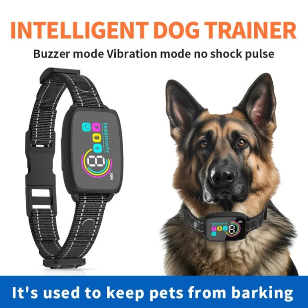 Smart Automatic Anti Barking Dog Collar Rechargeable Bark - Modiniva LLC