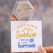 Sunshine S925 Sterling Silver Ring with intricate sun-inspired design, a must-have fashion silver ring for women.