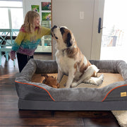 Waterproof Extra Large Orthopedic Bed Sponge Foam Dog Bed