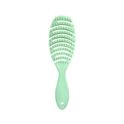 Comb for smoothing hair, massage the head, large curved comb, hollow arc-shaped mosquito coil comb, rib comb for women green Health, Beauty & Hair