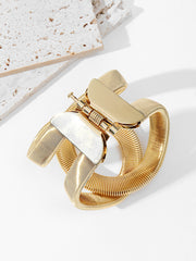 Shine On: The Metallic Cuff Bracelet Trend for Spring - Modiniva LLC