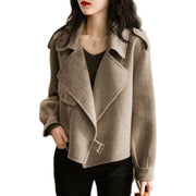 Woolen Suit Women's British Style Autumn And Winter Small Loose-fitting Short Coat