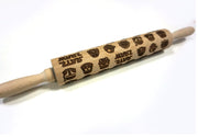 Rolling Pin Christmas Embossing - Modiniva LLC