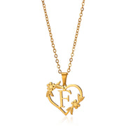 Stainless Steel Heart Pendant Necklace - Modiniva LLC