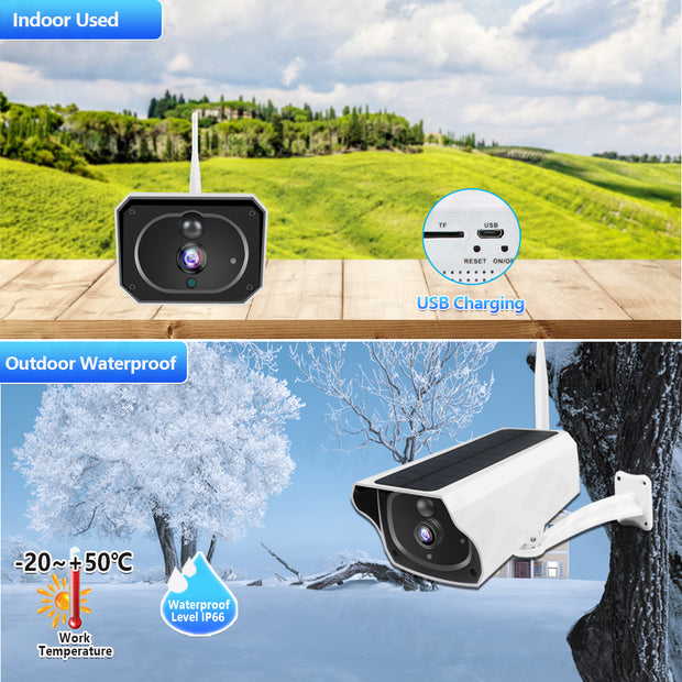 Solar Surveillance Camera Low Power Camera