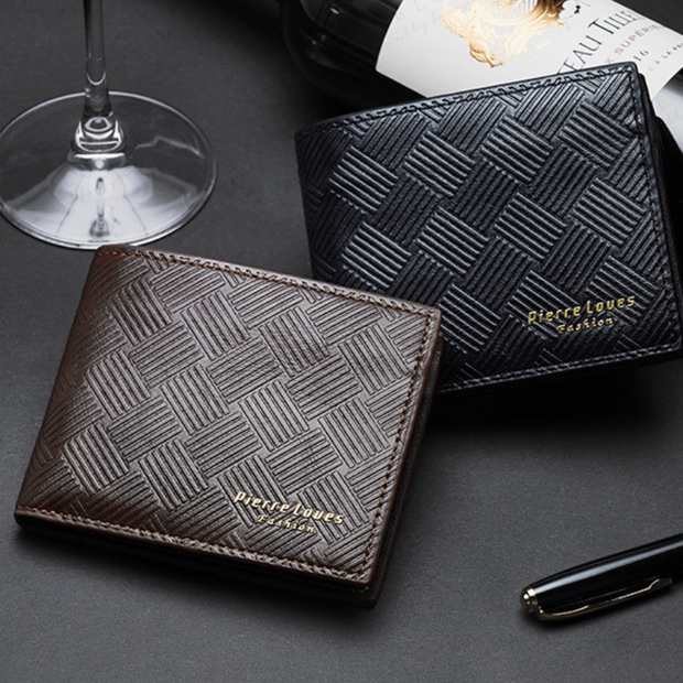 High-Quality Materials: Korean Wallets Premium Materials. Mens Accessories