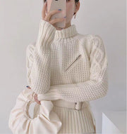 Long Sleeve High Neck Sweater