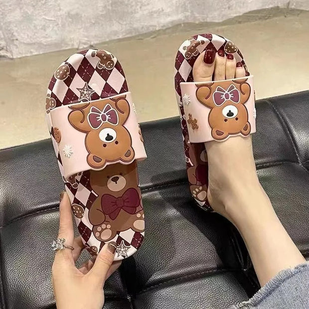 Step into Summer Fun with Cute Cartoon Slippers - Modiniva LLC