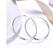 Silver Hoop Earrings