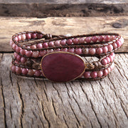 Nesty Oval Natural Stone Bracelet