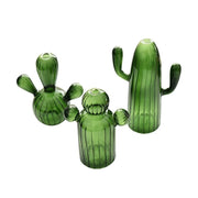 Cactus Shaped Glass Vase Home, Pets, Appliance