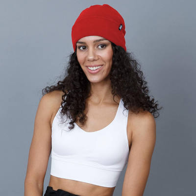 Reflective Fleece Winter Beanie Stretchable - Modiniva LLC