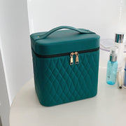 Portable Cosmetic Bag With Mirror