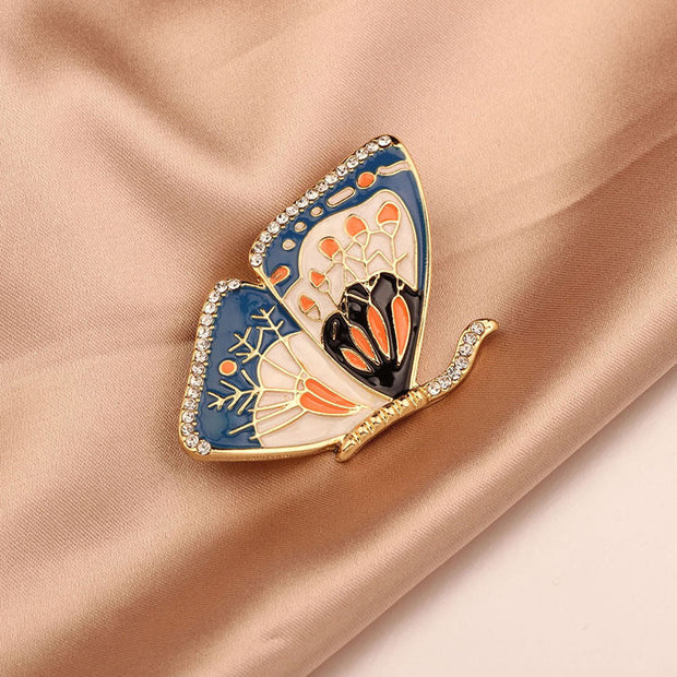 Embrace the Delicate The Flutter Bright Butterfly Brooch  - Modiniva LLC