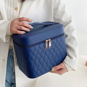 Portable Cosmetic Bag With Mirror