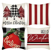 Christmas Elk Pillowcase - Modiniva LLC