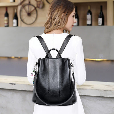 Leather Backpack for Women