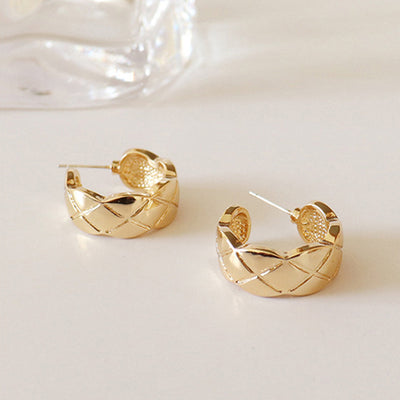 French Retro Fashion Earrings Jewelry & Watches