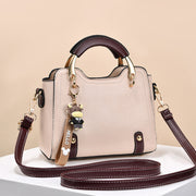 Elegant Beige Satchel - Modiniva LLC