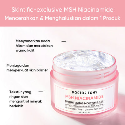 Nicotinamide Brightening and Moisturizing Gel - Modiniva LLC