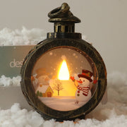 Santa LED Lantern Ornament - Modiniva LLC