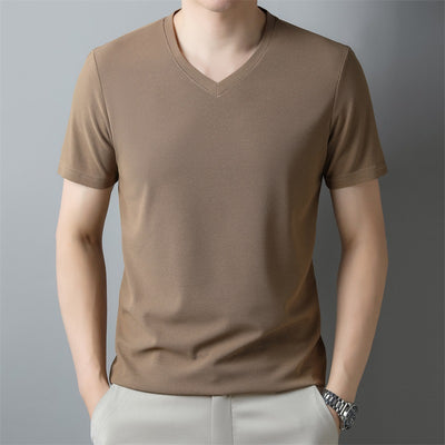 Men's Modern V-Neck Tee - Modiniva LLC