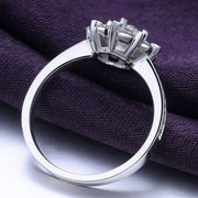 Diamond Zircon Ring