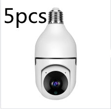 WiFi CAMERA 1080P Bulb 4X Zoom Camera Monitor