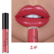 Allen Shaw Red Lip Glaze Cream Lip gloss Health, Beauty & Hair