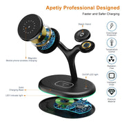 Multifunctional Three-in-one Magnetic Wireless Charger Consumer Electronics