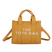 Women's Bold Tote: Stylish Leisure Bag yellow Bags & Shoes