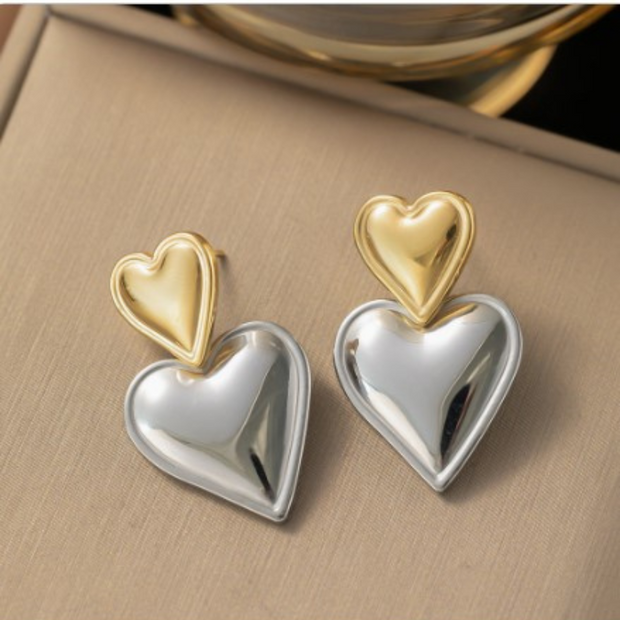 Heartfelt Retro Earrings Studs Elegance with a Modern Twist 【EHG399】 Jewelry & Watches