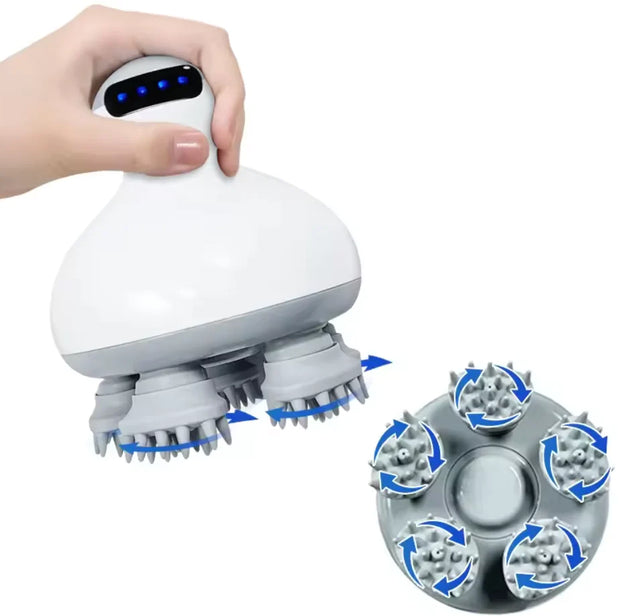 Wireless Vibrating Scalp Massager: Boost Hair Growth