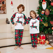 Cartoon Elk Christmas Pajamas - Modiniva LLC