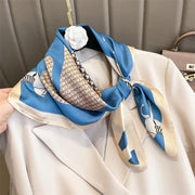 Silken Sojourn: Soft Silky Printed Scarf - Modiniva LLC