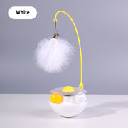 Cat Interactive Toy Funny Tumbler Toy Kitten Exercise Catching Leaky Food Ball Teaser Feather Wand Toys For Cat Accessories Pet Products - Modiniva LLC