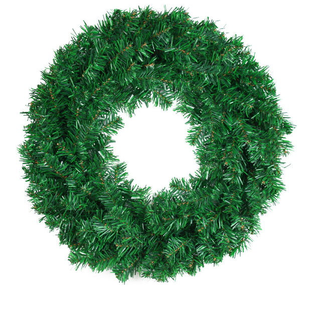 Christmas wreath American 30CM decorative door hanging new pendant rattan wreath 40CM garden layout - Modiniva LLC