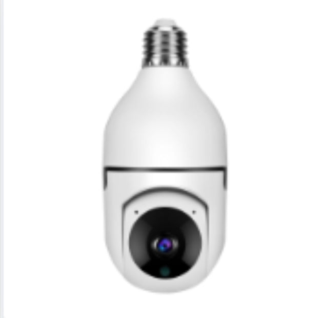 WiFi CAMERA 1080P Bulb 4X Zoom Camera Monitor