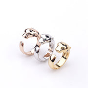 Women's Fashion Gel Leopard Bracelet Ring