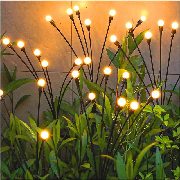 Solar Lawn Lamps Firefly Lights Night Light Outdoor Waterproof Landscape Lights Courtyard Garden Decoration Atmosphere Lights Home, Pets, Appliance