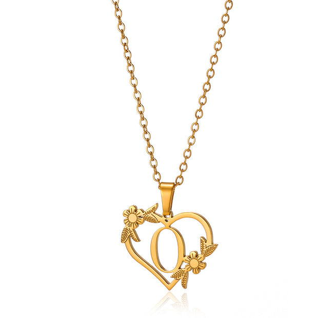 Stainless Steel Heart Pendant Necklace - Modiniva LLC