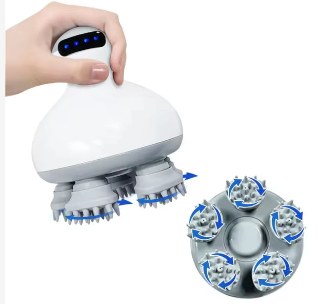 Wireless Vibrating Scalp Massager: Boost Hair Growth