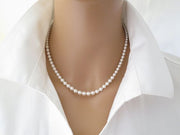 Vintage Pearl Necklace - Modiniva LLC