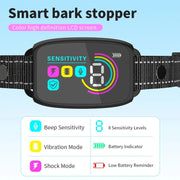 Smart Automatic Anti Barking Dog Collar Rechargeable Bark - Modiniva LLC