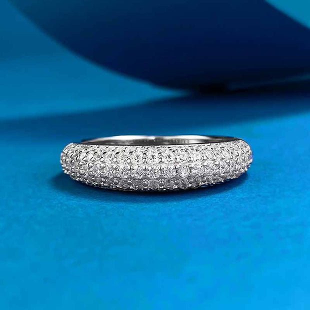 Full Rhinestone Zircon Ring For Women