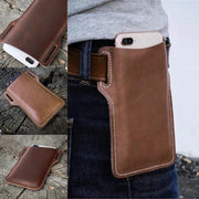 Stylish and Practical Leather Cell Phone Belt Holster - Modiniva LLC